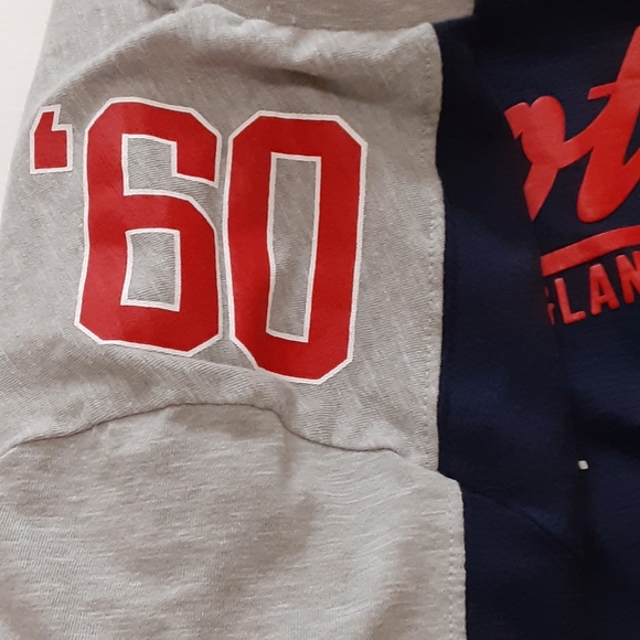 PATRIOTS NFL TEAM APPAREL Women's Size Small Cotton Blend T - Picture 2 of 5